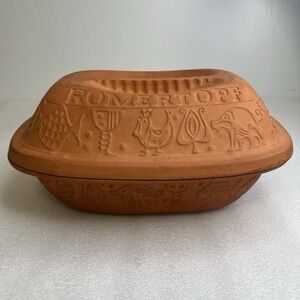 Vtg Romertopf Bay-Keramik West Germany 111 Terracotta Clay Baker Steamer Roaster